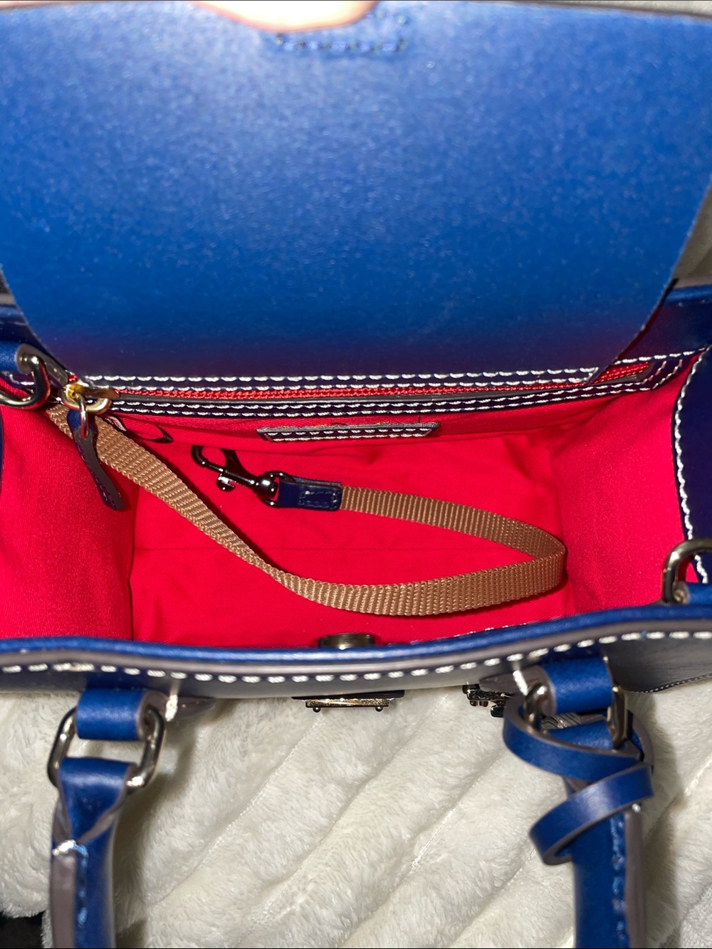 Dooney & Bourke Janine 20 Midnight Blue - Picture 6 of 7
